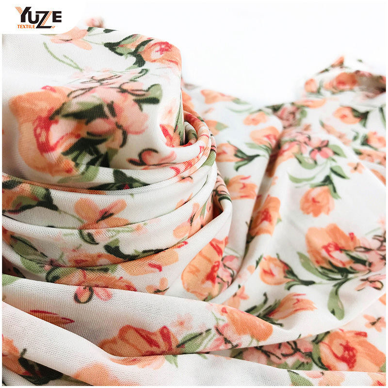 YZS20-364-3 FDY Spandex print