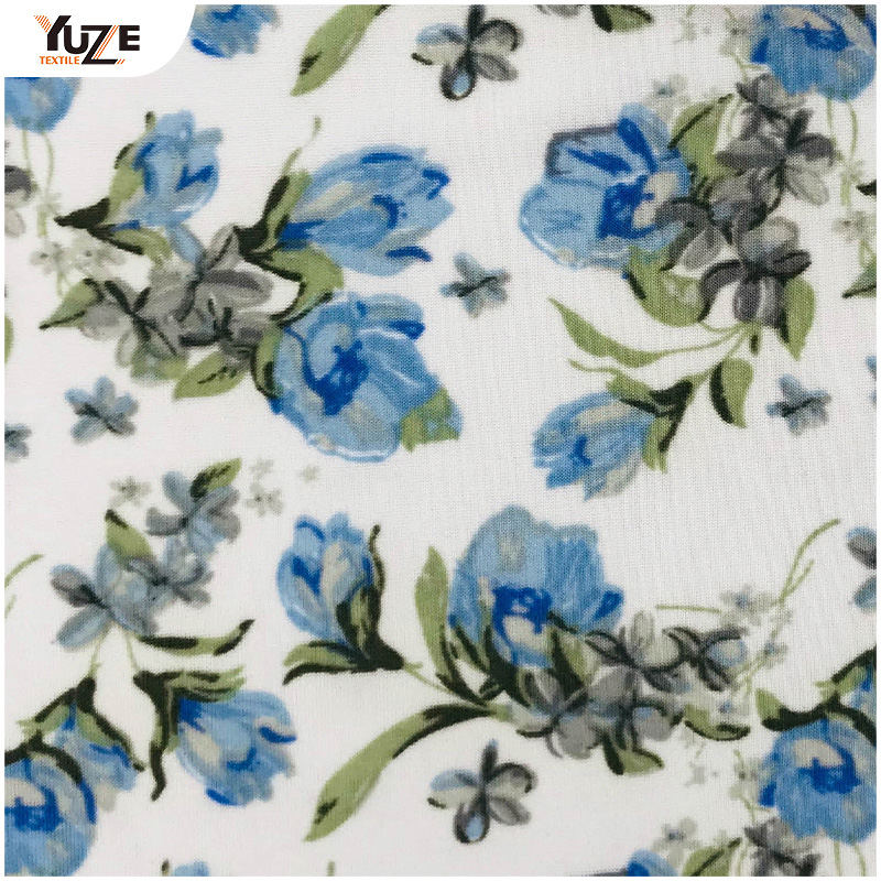 YZS20-364-3 FDY Spandex print