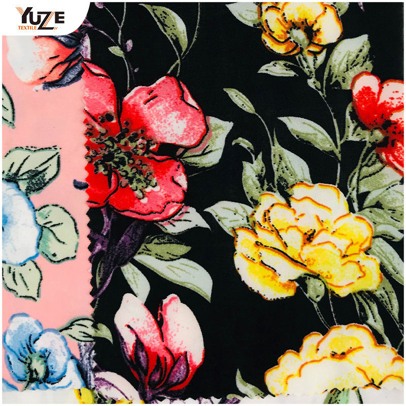 YZS20-375-5 FDY Spandex print