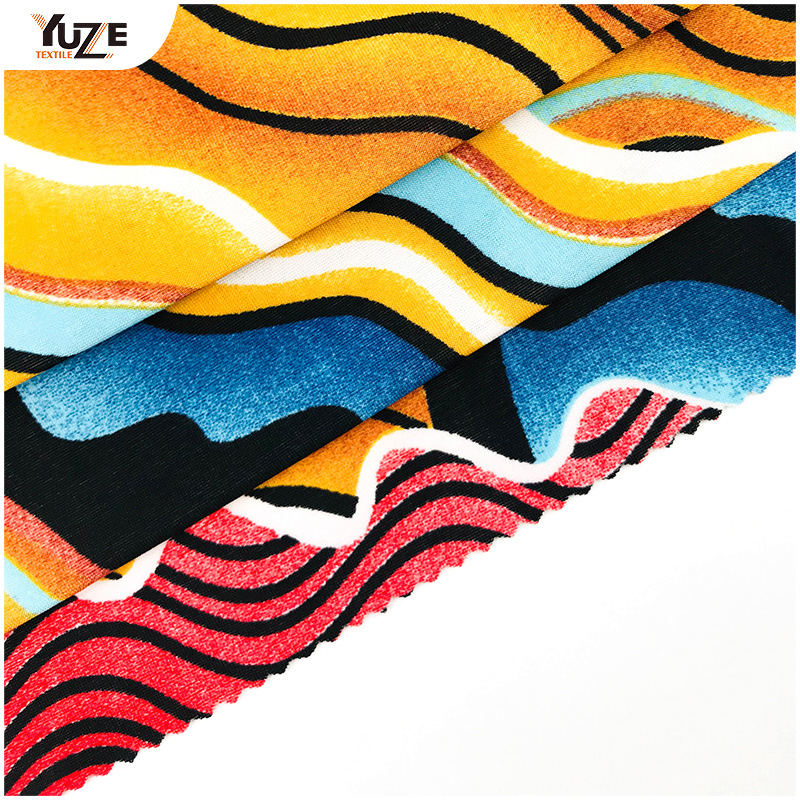 YZS20-378-2 FDY Spandex print