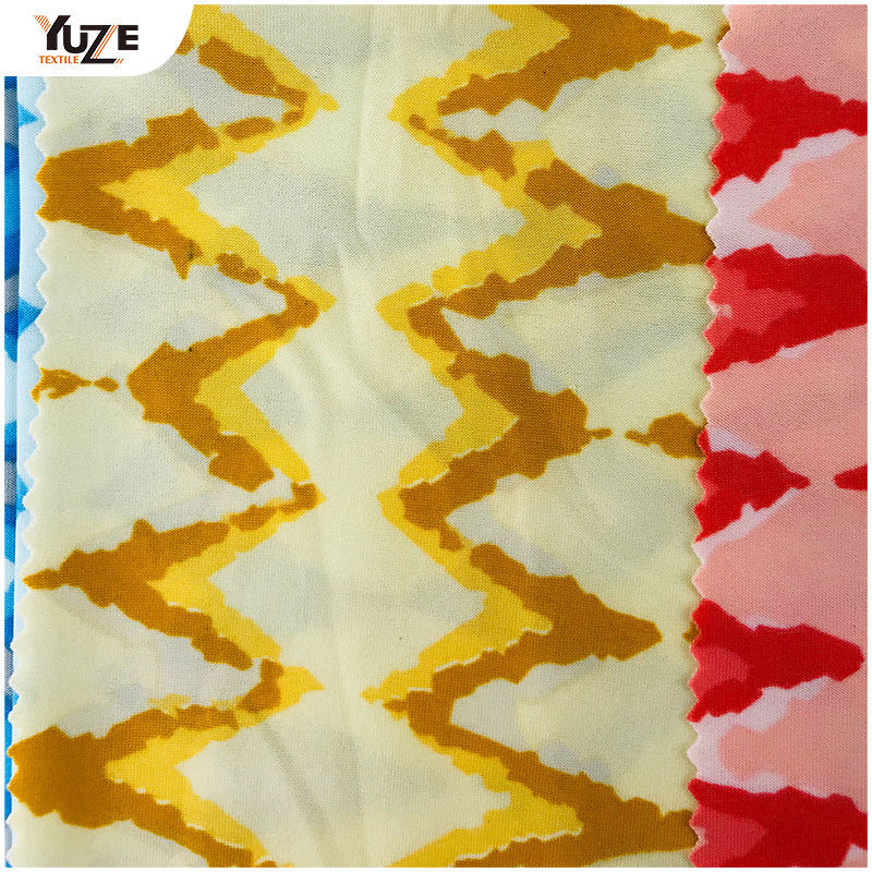 YZS20-391-3 FDY Spandex print