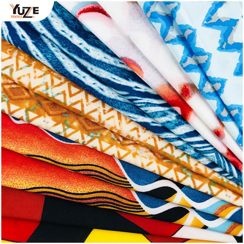 YZS20-391-3 FDY Spandex print