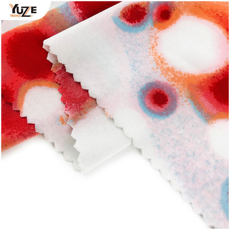 YZS20-391-4 FDY Spandex print