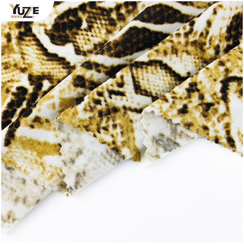 YZS20-421 FDY Spandex print