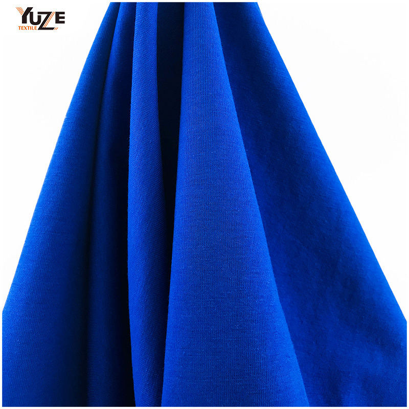 YZK-080029 40s CTN Span Jersey na may enzyme hugasan ang cool na touch