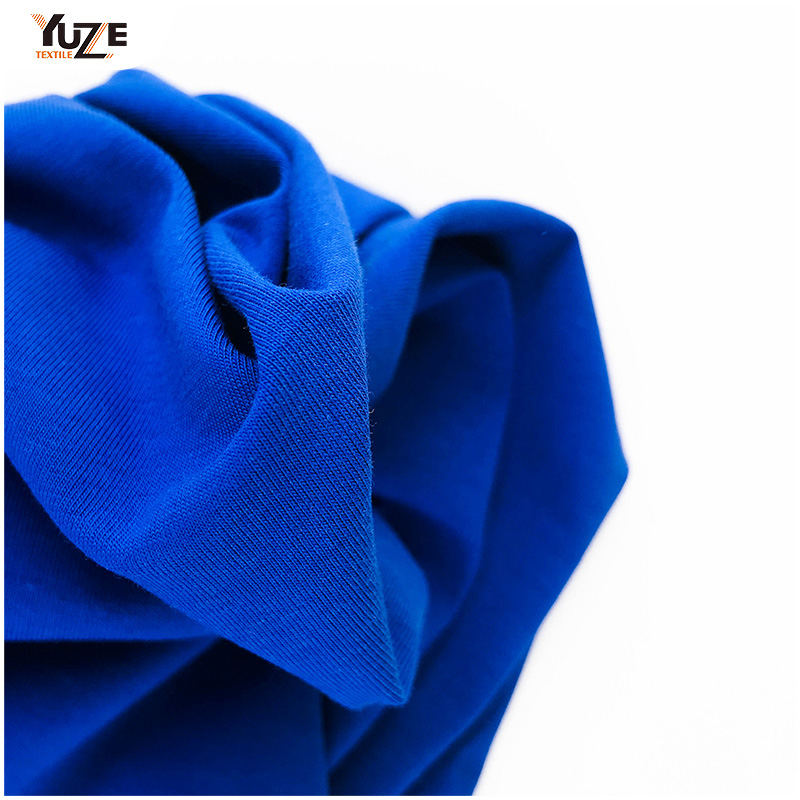 YZK-080029 40s CTN Span Jersey na may enzyme hugasan ang cool na touch