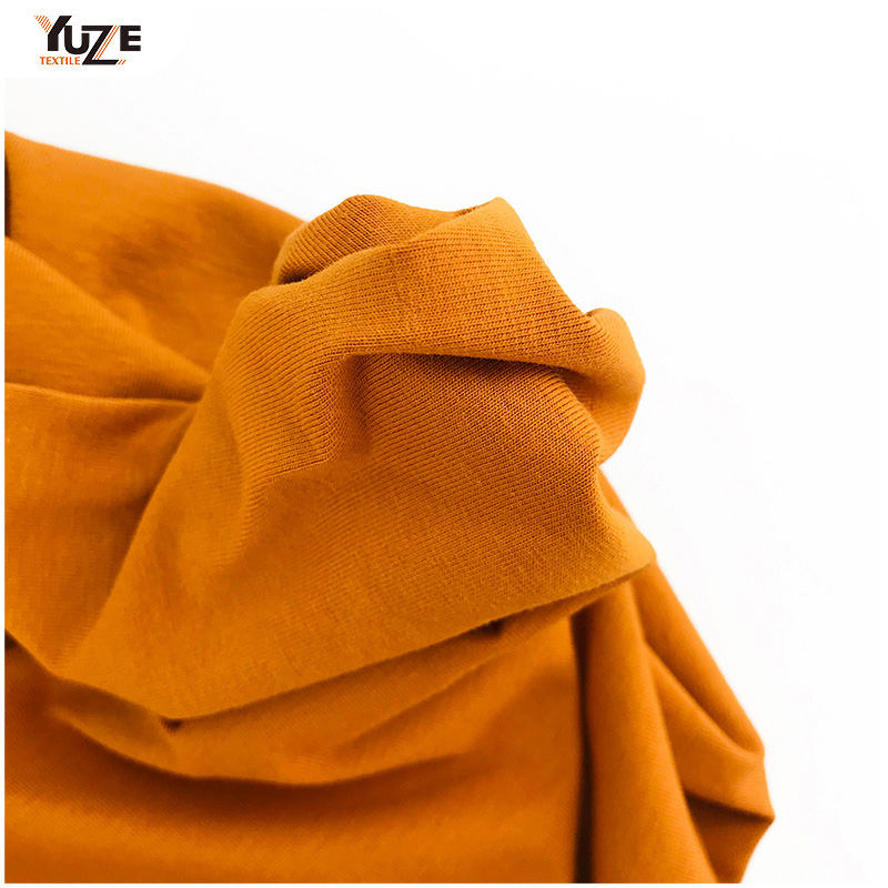 YZK-080029 40s CTN Span Jersey na may enzyme hugasan ang cool na touch