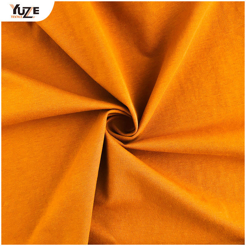 YZK-080029 40s CTN Span Jersey na may enzyme hugasan ang cool na touch