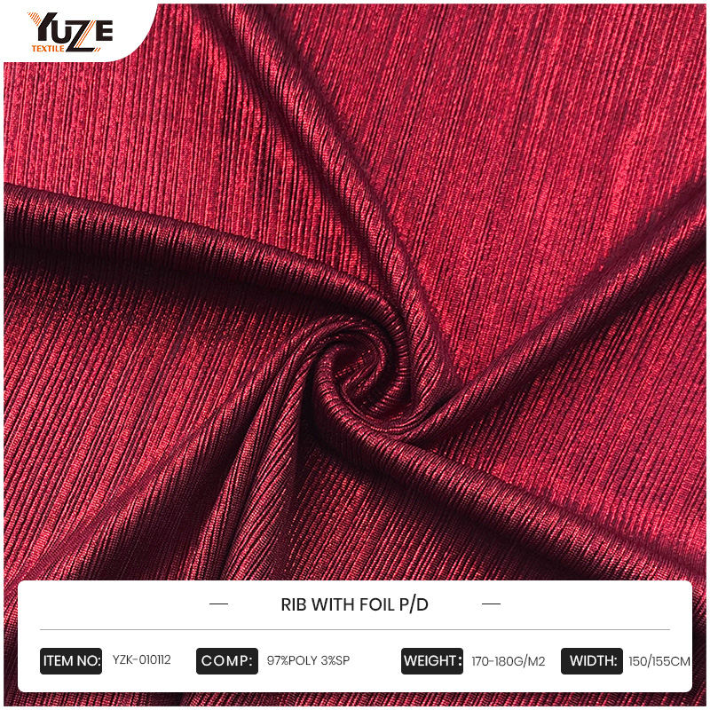 YZK-010112 rib na may foil p/d