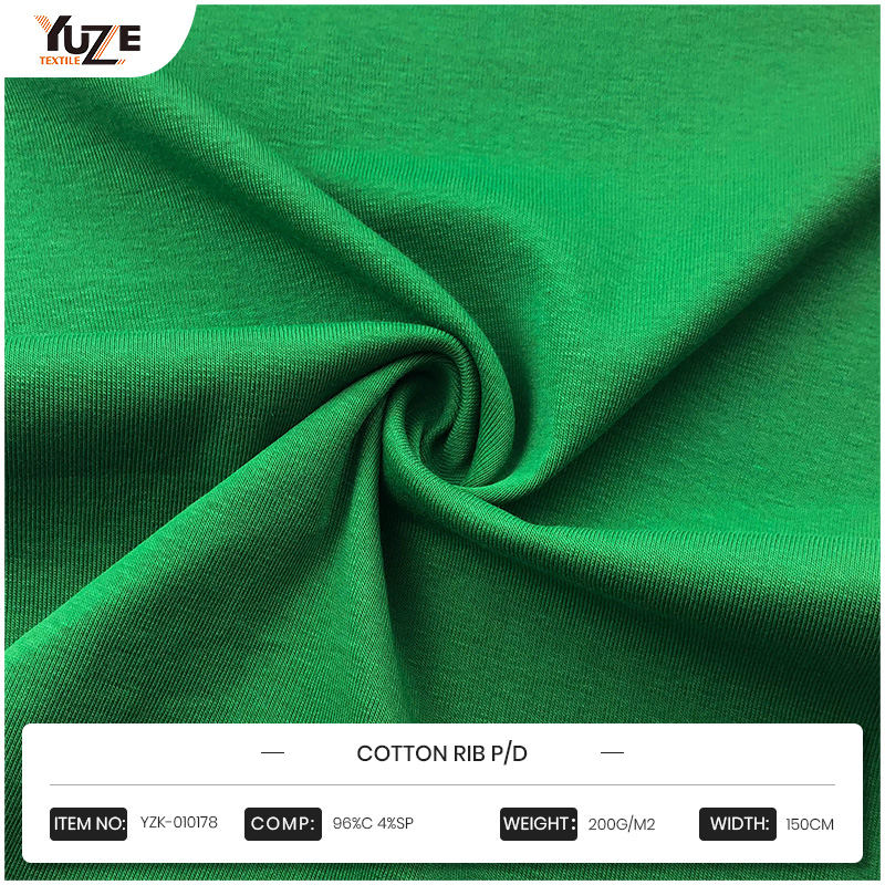 YZK-010178 Cotton Rib P/d