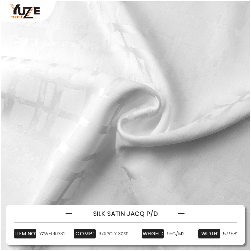 YZW-010332 Silk Satin Jacq P/d