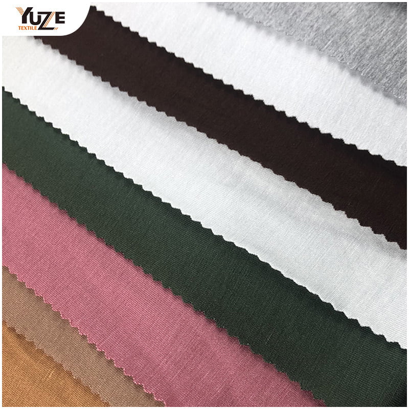 YZK-080075-2 Rayon Spandex Ring Spun P/D.