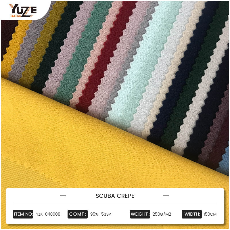 Paano Tinutukoy ng High-Twist Fiber Engineering ang Mga Natatanging Tactile at Structural Properties ng Moss Crepe Fabric?