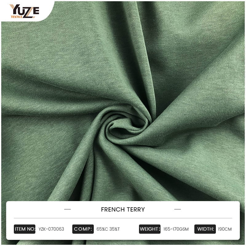 Anong Mechanical at Structural Elements ang Tinutukoy ang Natatanging Kaginhawahan at Pagganap ng French Terry Fabric?